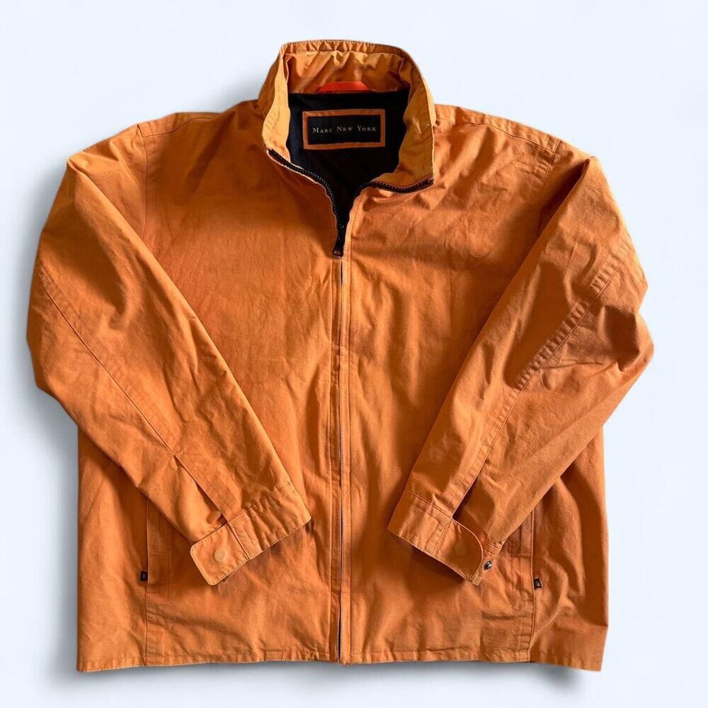 Marc New York Men’s XL Orange Jacket (Andrew Marc)